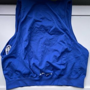 Alphalete Stratus Crop Sapphire